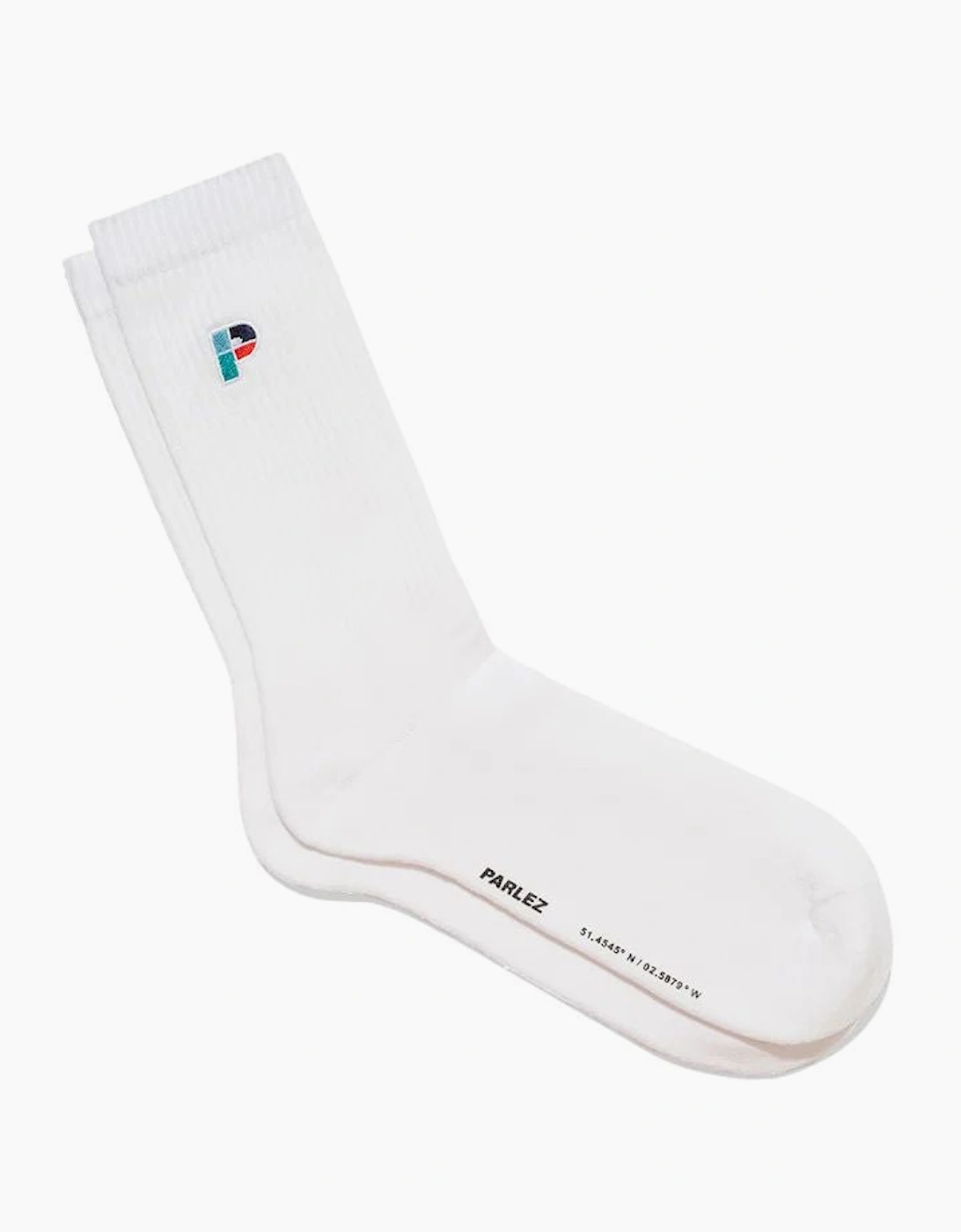 Parlez Lewis White Socks