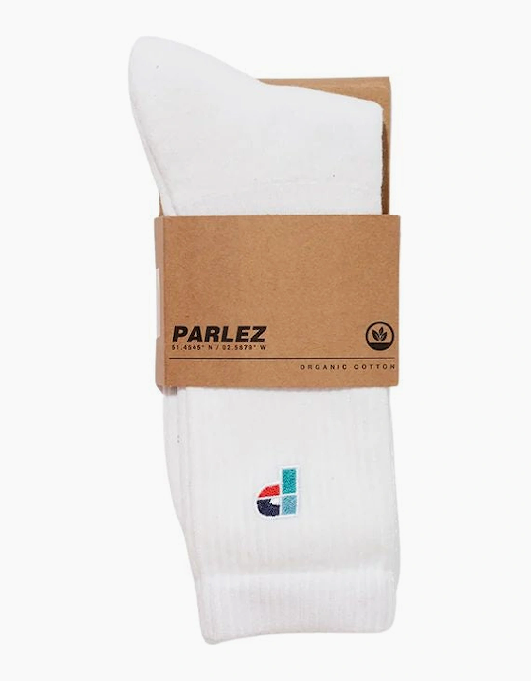Parlez Lewis White Socks