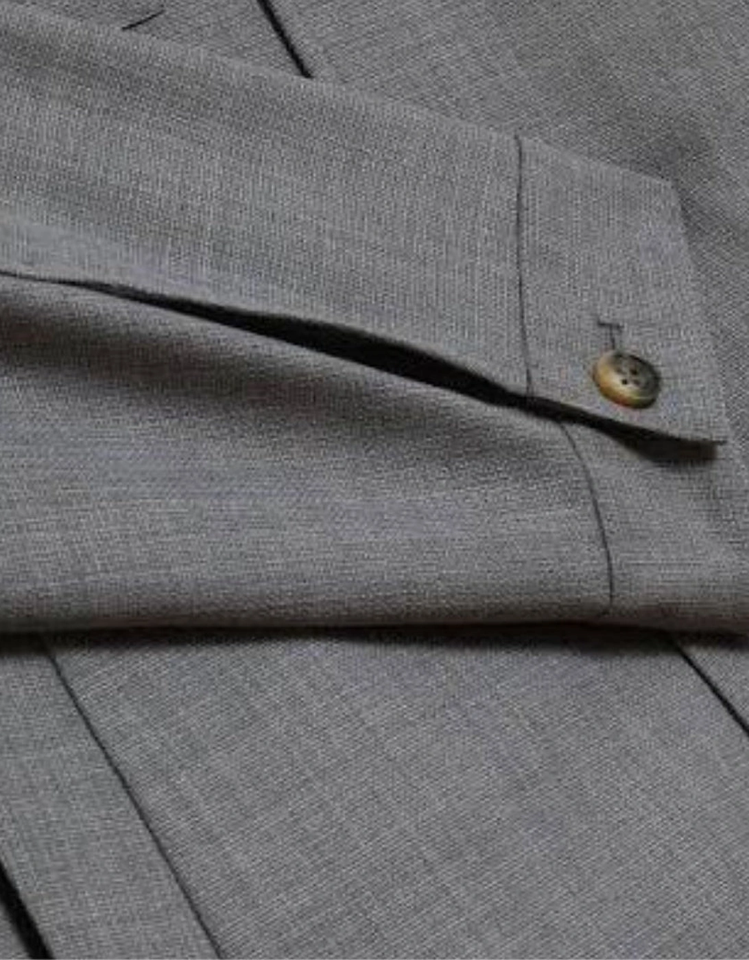 Ted Baker Selwynj Lightweight Grey Wool Blend Jacket