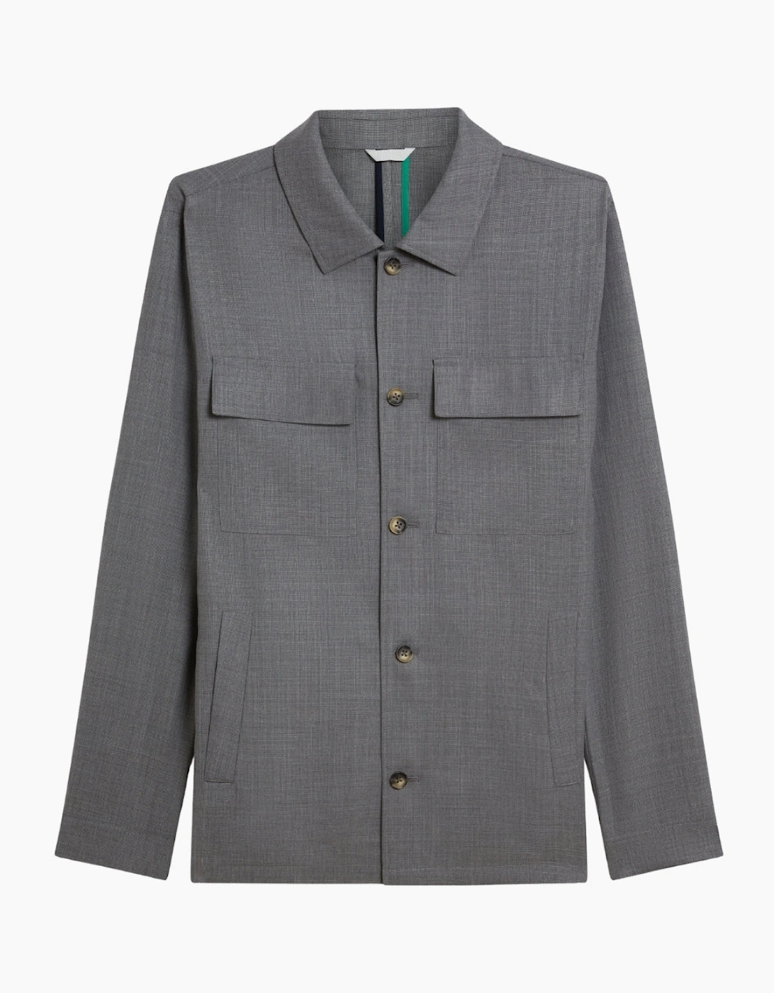 Ted Baker Selwynj Lightweight Grey Wool Blend Jacket