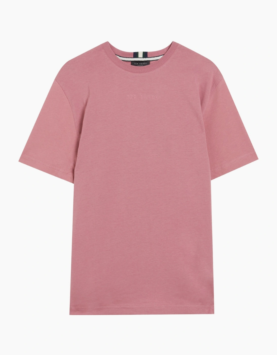 Ted Baker Wiskin Regular Branded Pink T-Shirt