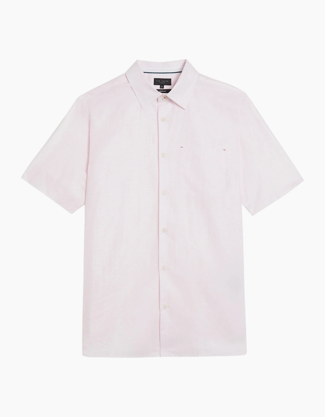 Ted Baker Palomas Pink Linen Shirt