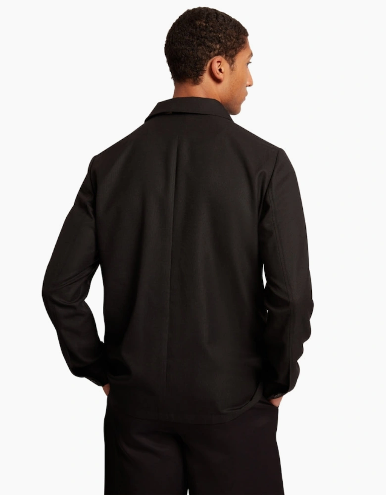 Ted Baker Selwynj Lightweight Black Wool Blend Jacket