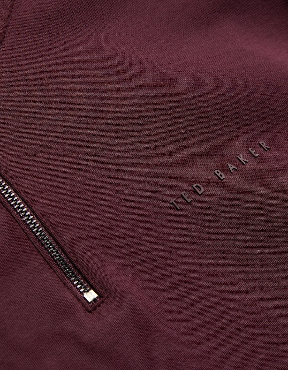 Ted Baker Actos Branded Half Zip Mason Sweater