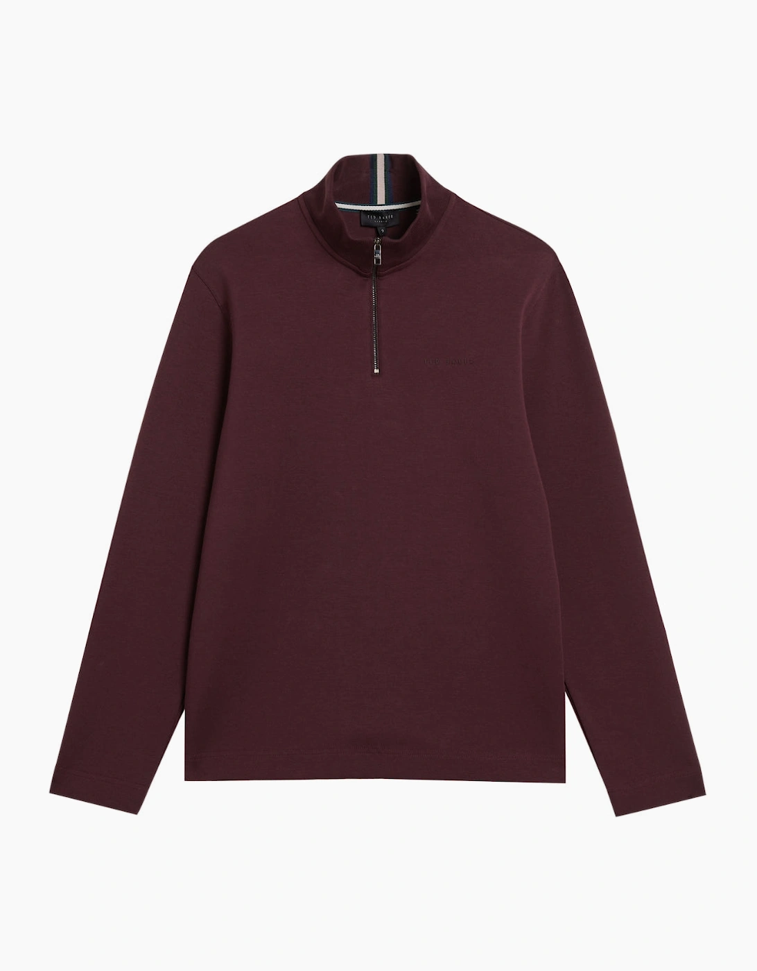Ted Baker Actos Branded Half Zip Mason Sweater