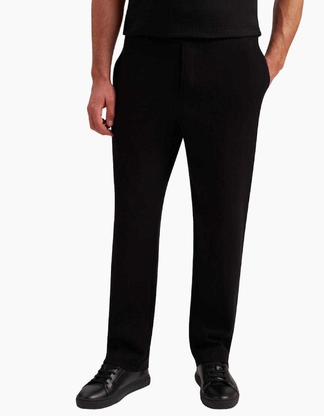 Ted Baker Nutrit Regular Knitted Black Trousers