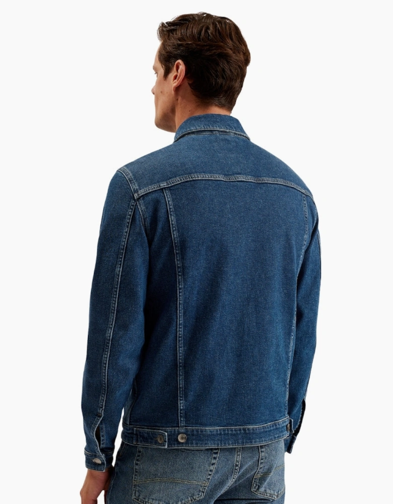 Ted Baker Brisban Blue Denim Trucker Jacket