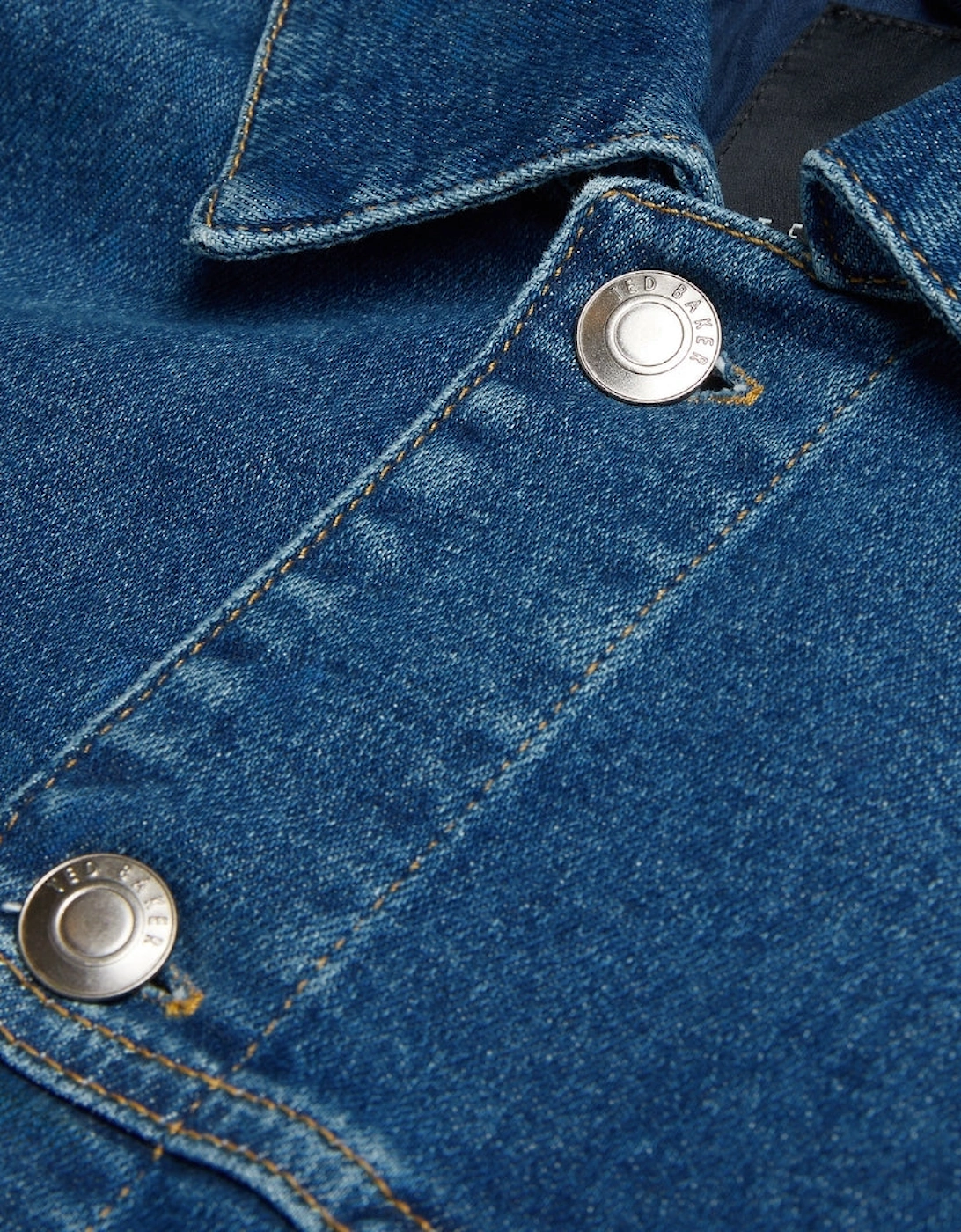 Ted Baker Brisban Blue Denim Trucker Jacket