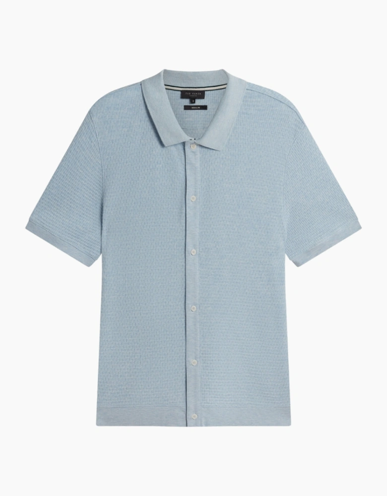Ted Baker Connyr Regular Blue Button Through Shirt