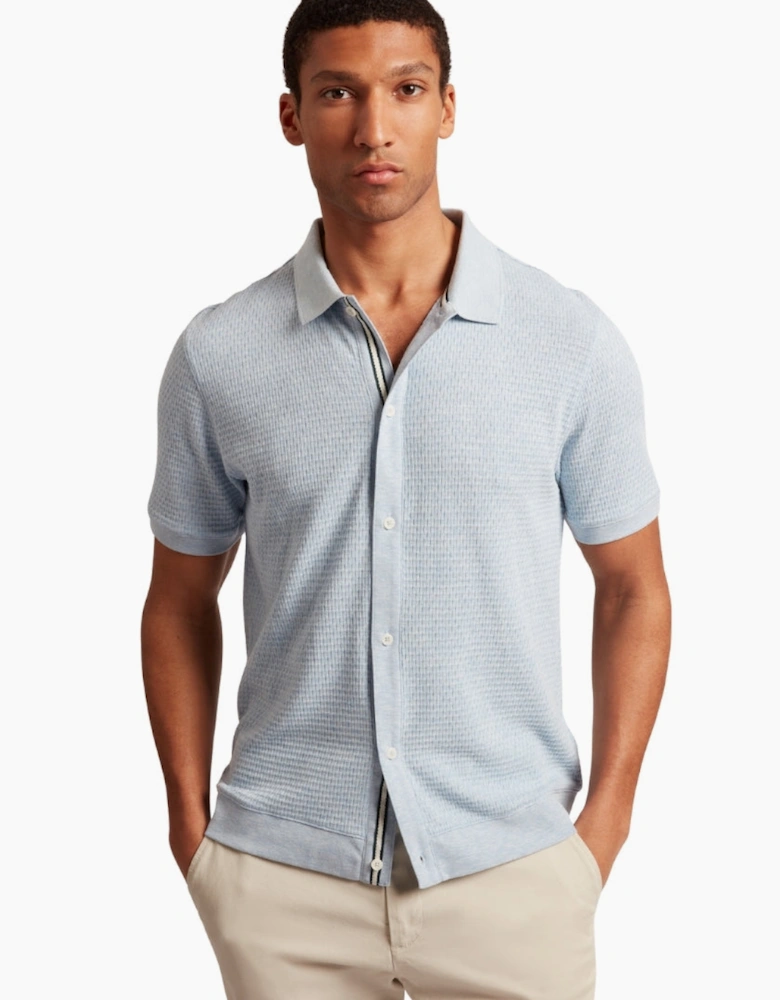 Ted Baker Connyr Regular Blue Button Through Shirt