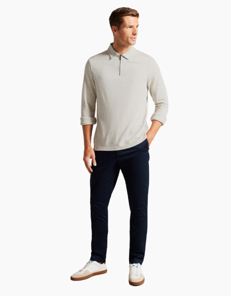 Ted Baker Karpol Regular Soft Touch Natural Polo Shirt