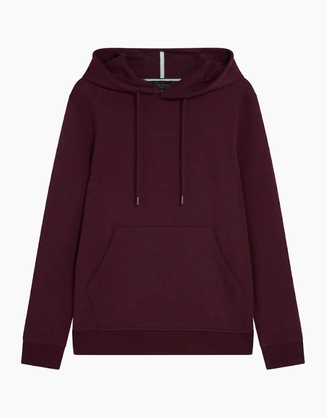 Ted Baker Men's Ted Baker Drotow Regular Branded Maroon Hoodie - Red