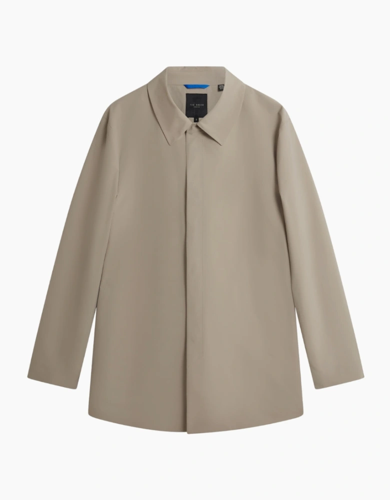 Ted Baker Hummels Smart Nylon Ecru Short Jacket