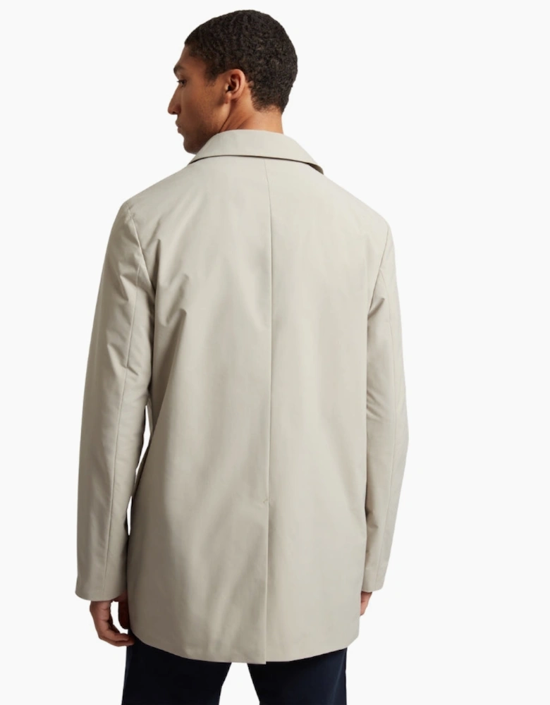 Ted Baker Hummels Smart Nylon Ecru Short Jacket