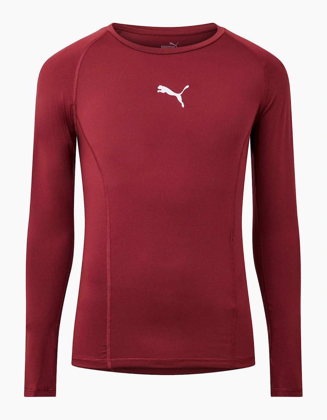 Puma Men's Mens Liga Baselayer Tee Ls T-Shirt - Purple - Size, 36