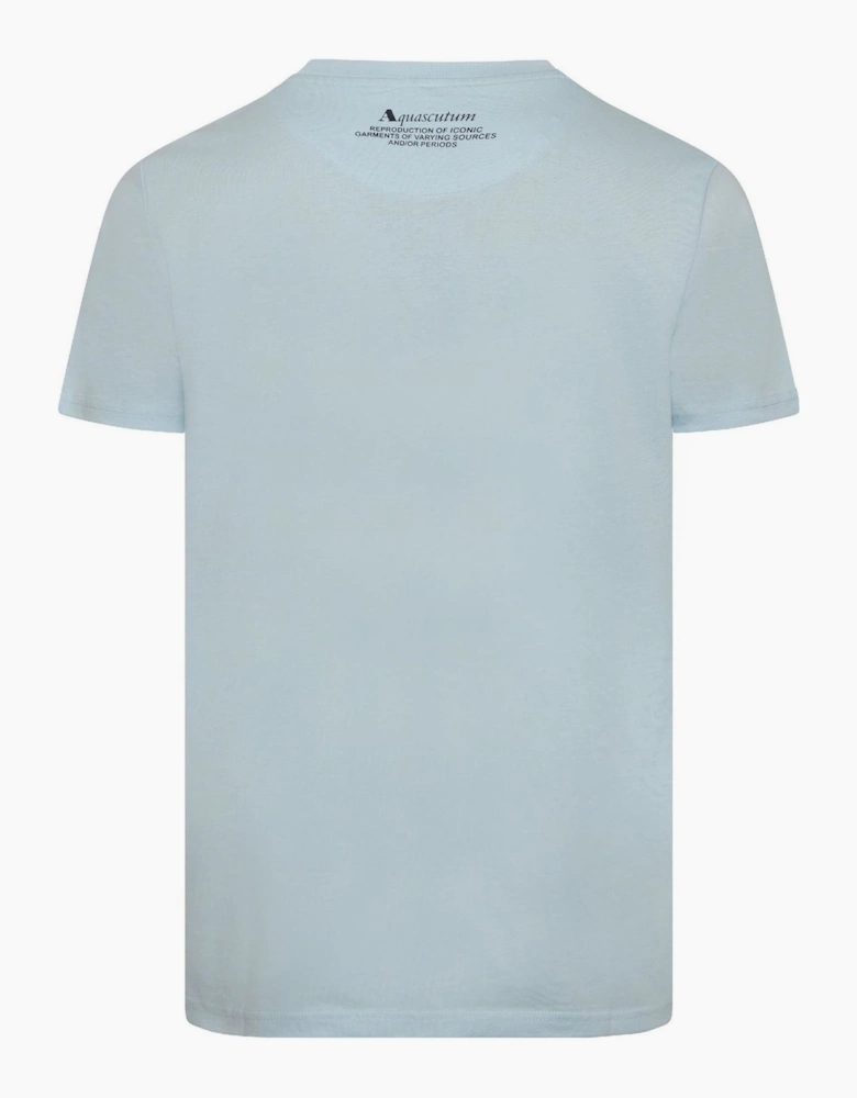 Text Graphic Crew Neck Short Sleeve T-Shirt