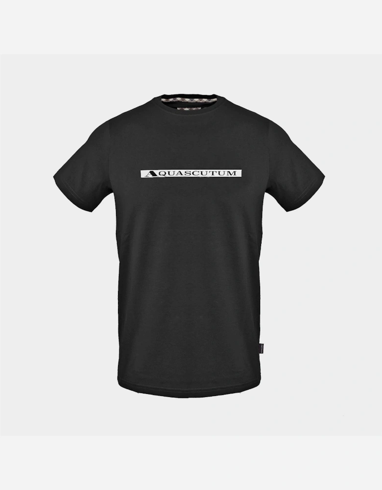 Printed Logo Crew Neck Short Sleeve Jersey T-Shirt
