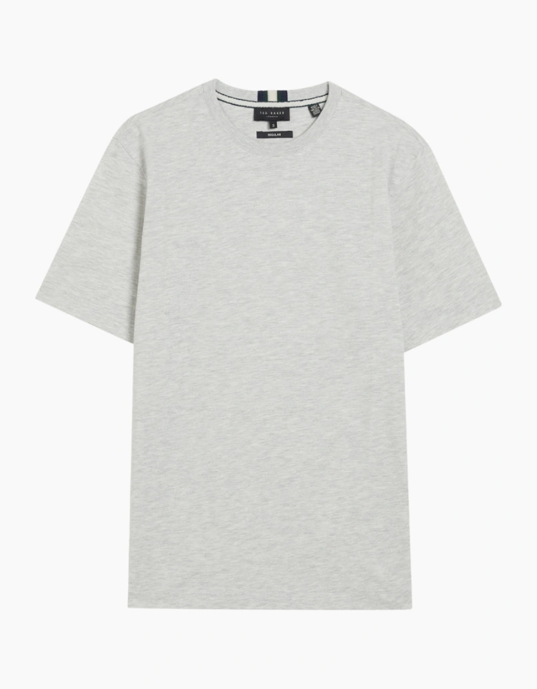 Ted Baker Wiskin Regular Branded Grey T-Shirt