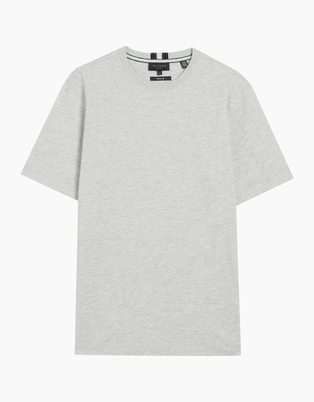 Ted Baker Wiskin Regular Branded Grey T-Shirt