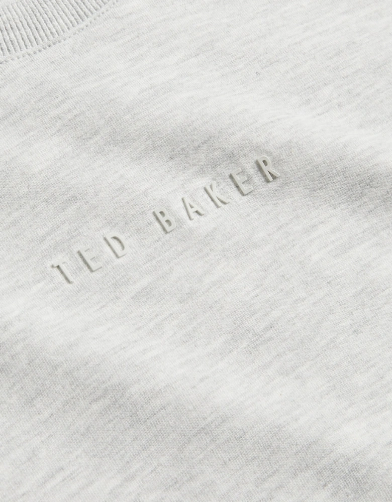Ted Baker Wiskin Regular Branded Grey T-Shirt