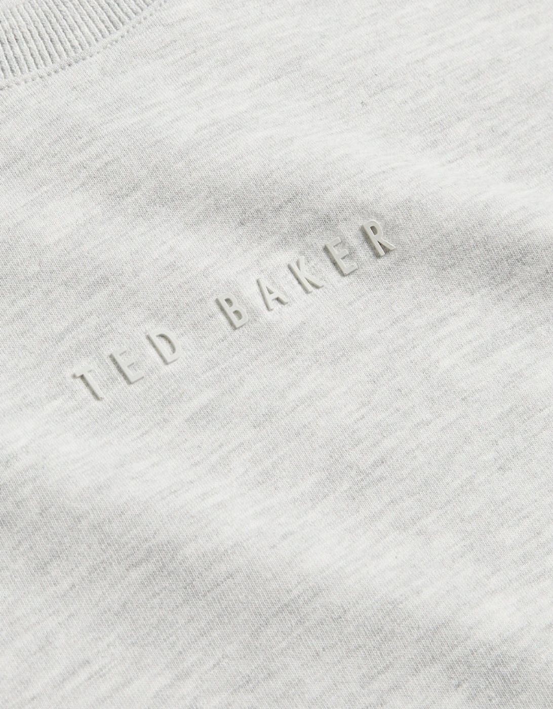 Ted Baker Wiskin Regular Branded Grey T-Shirt