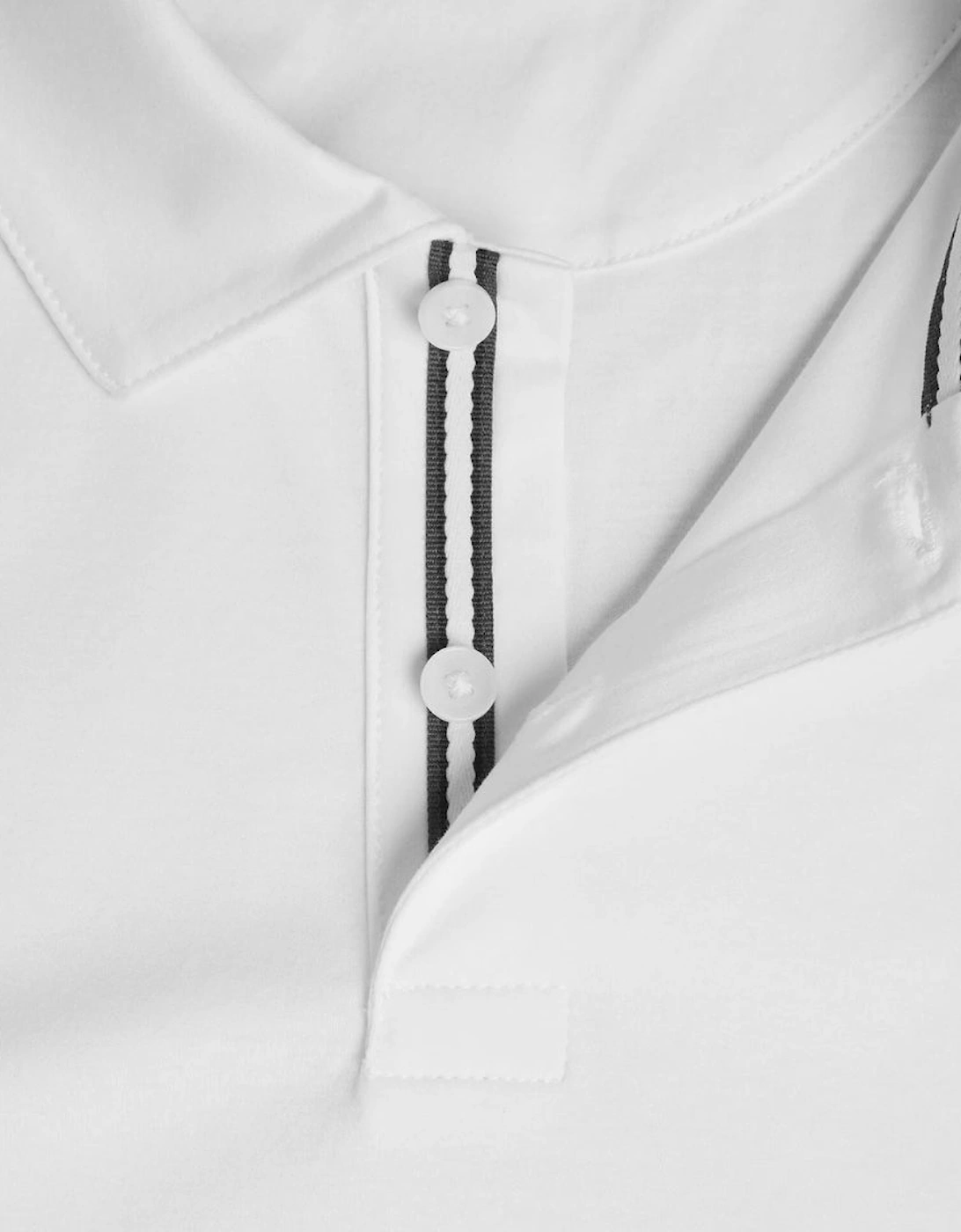 Ted Baker Zeiter Slim Soft Touch Polo Shirt for Men, White Cotton, Size XL - Image 5