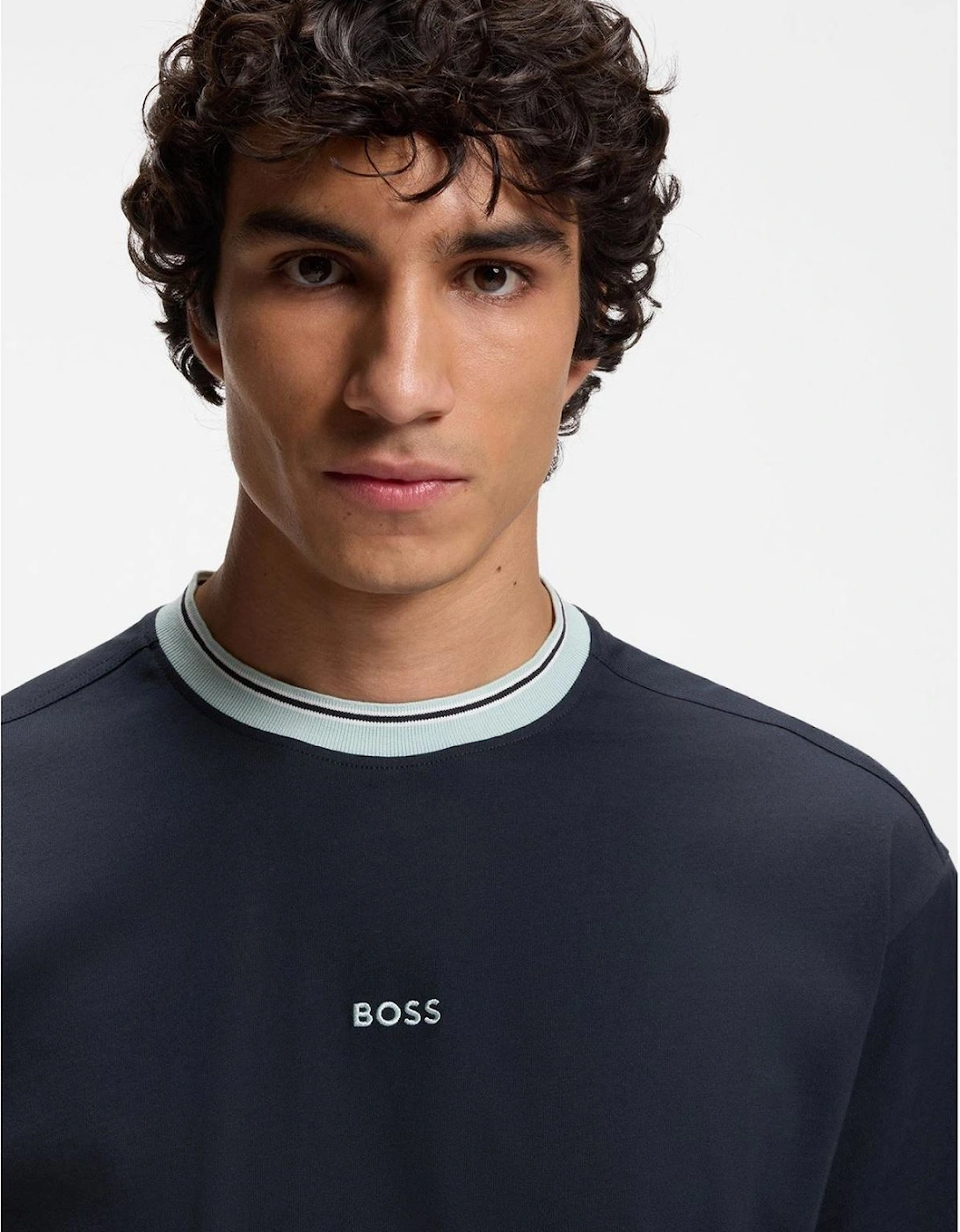 Wordmark Printed Logo Crew Neck Short Sleeve T-Shirt