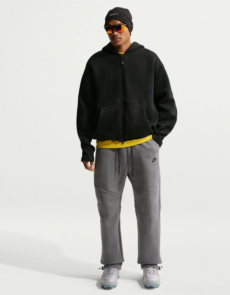 Tech Mid Rise Open Hem Straight Athletic Pants