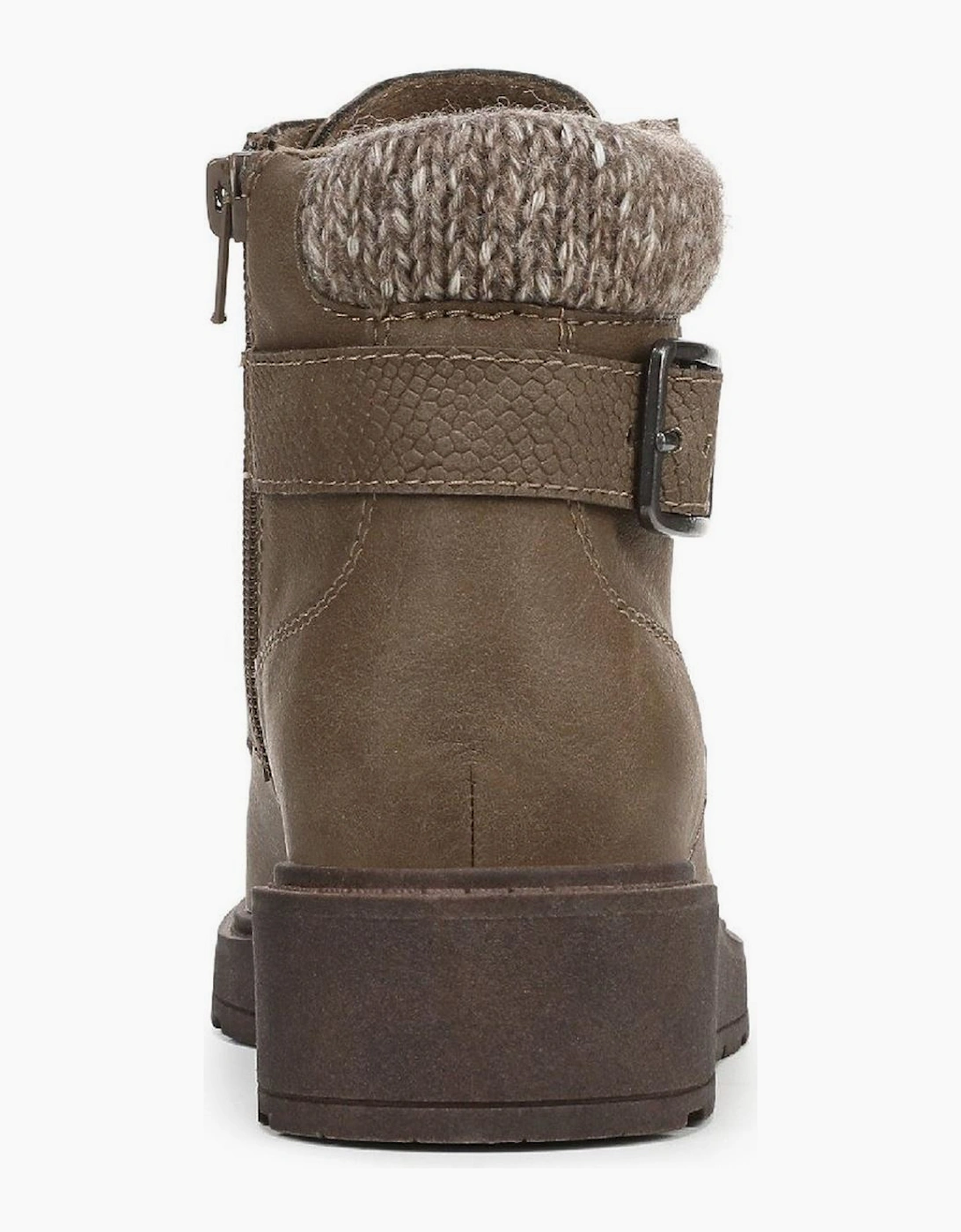Kinsley Lace Up Wedge Walking Boots