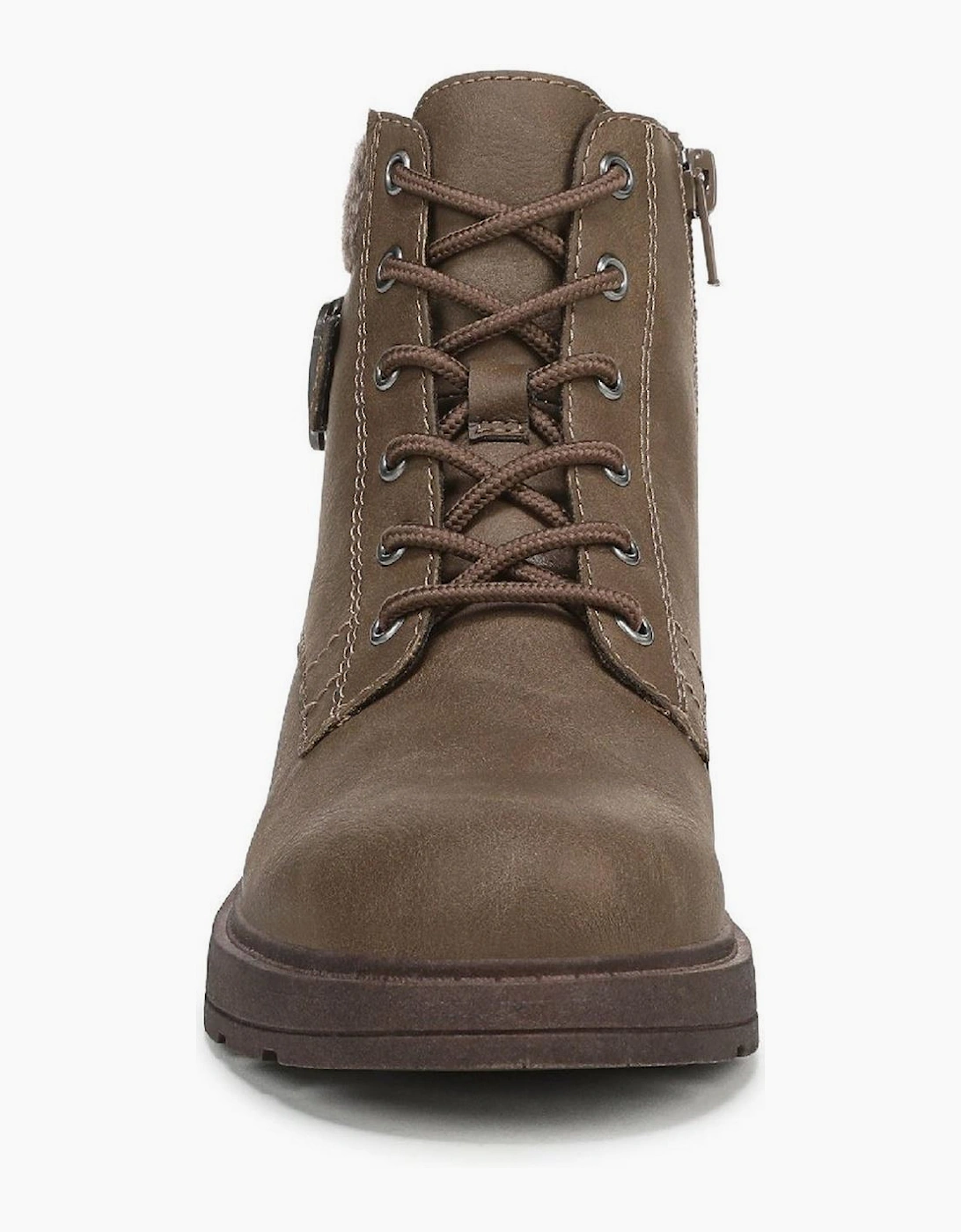 Kinsley Lace Up Wedge Walking Boots
