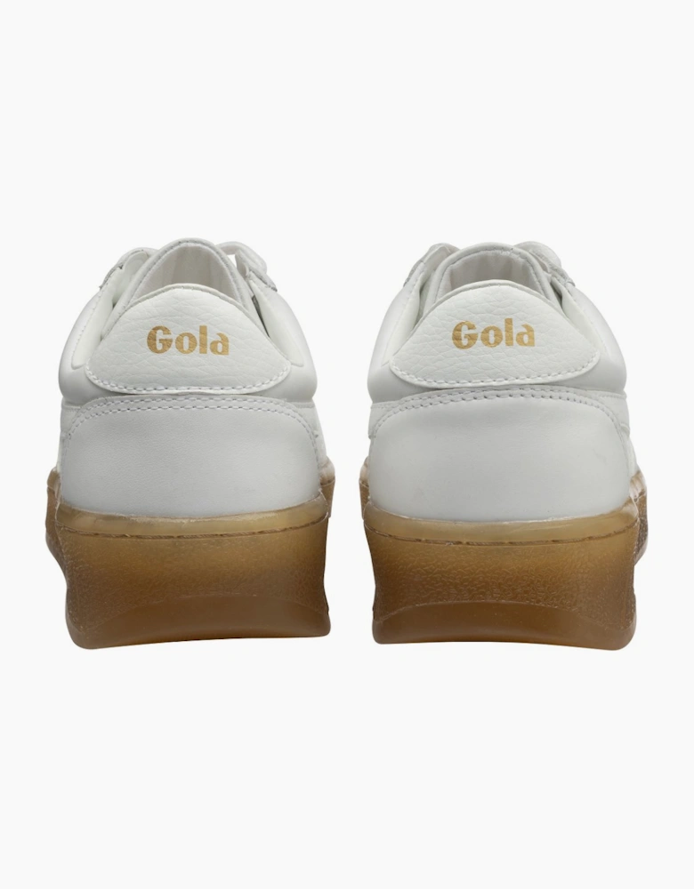 Grandslam Leather Womens Casual Trainers