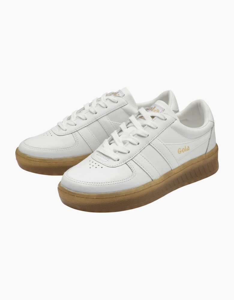 Grandslam Leather Womens Casual Trainers