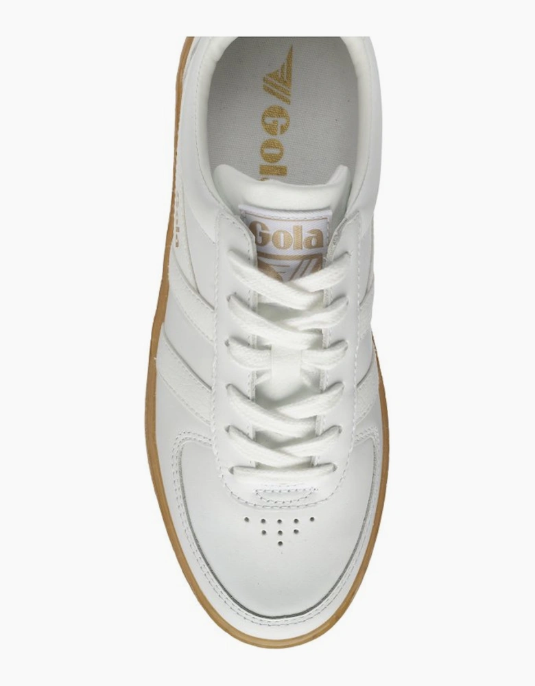 Grandslam Leather Womens Casual Trainers
