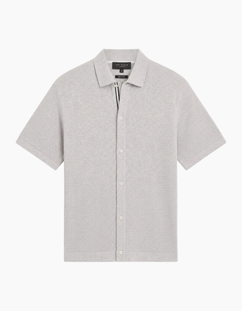 Ted Baker Connyr Grey Regular Button Through Shirt