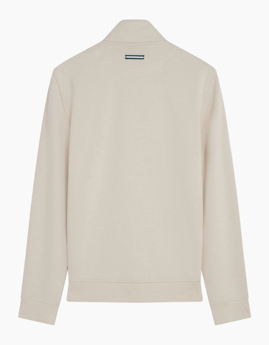 Ted Baker Entil Regular Fit Quilted Funnel Cream Jacket