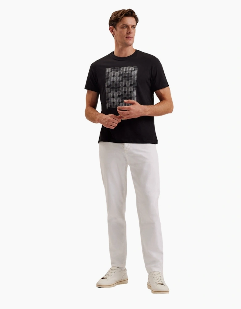 Ted Baker Tessman Box Printed Black T-Shirt