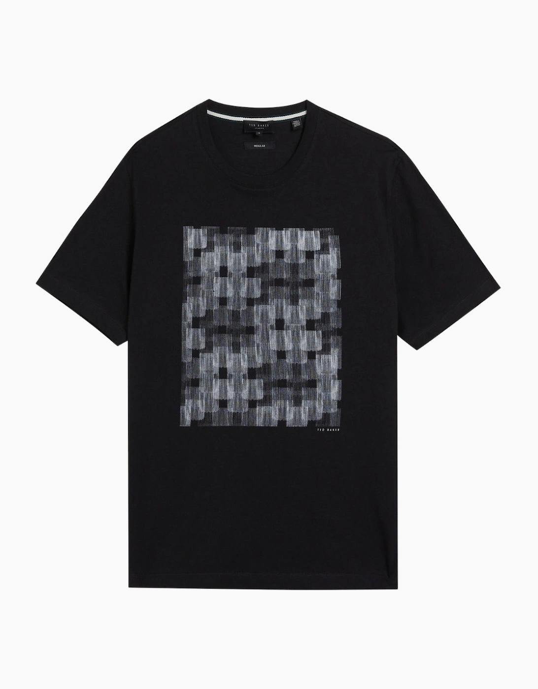 Ted Baker Tessman Box Printed Black T-Shirt