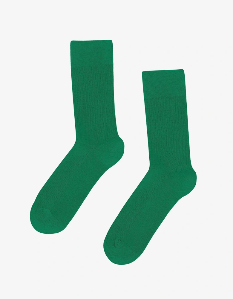 Colorful Standard Mens Classic Organic Socks - Kelly Green