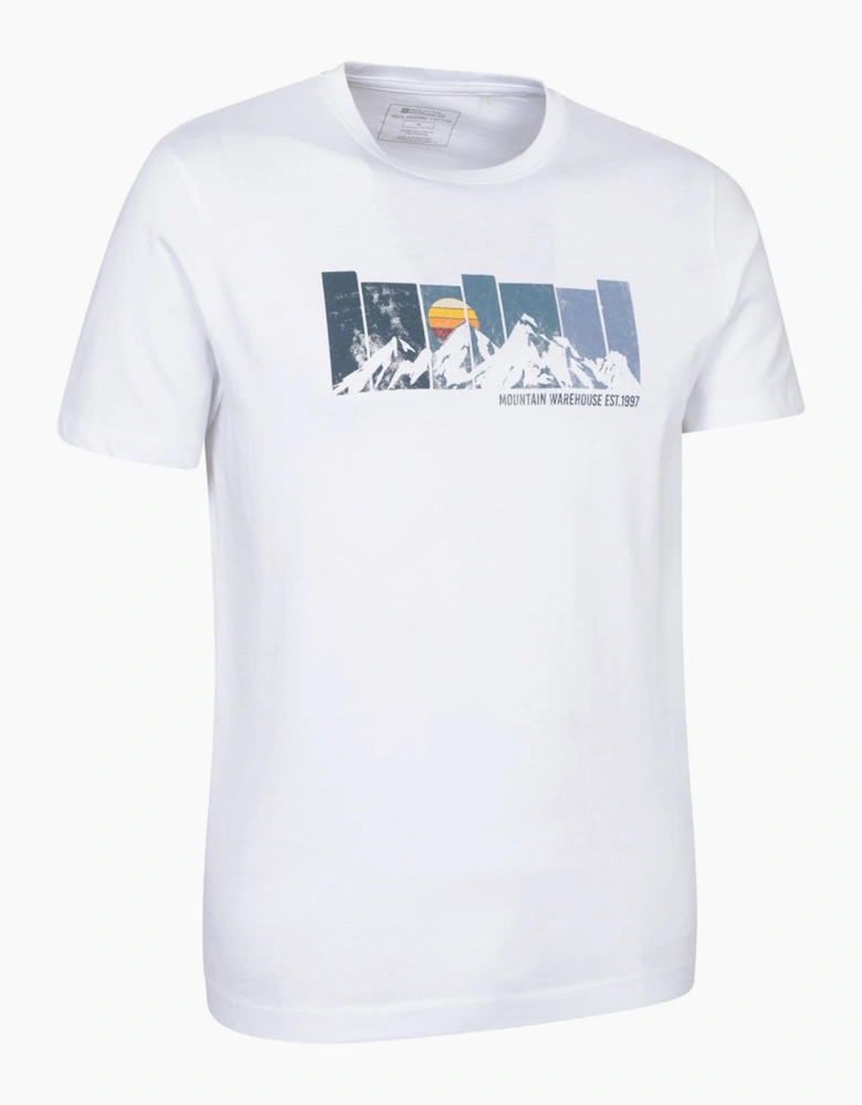 Mountain Warehouse Mens Gradient Graphic T-Shirt