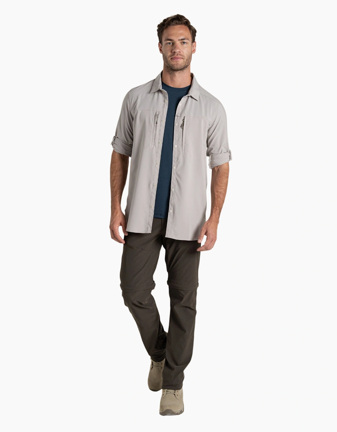 Craghoppers Mens Nosilife Long-Sleeved Shirt