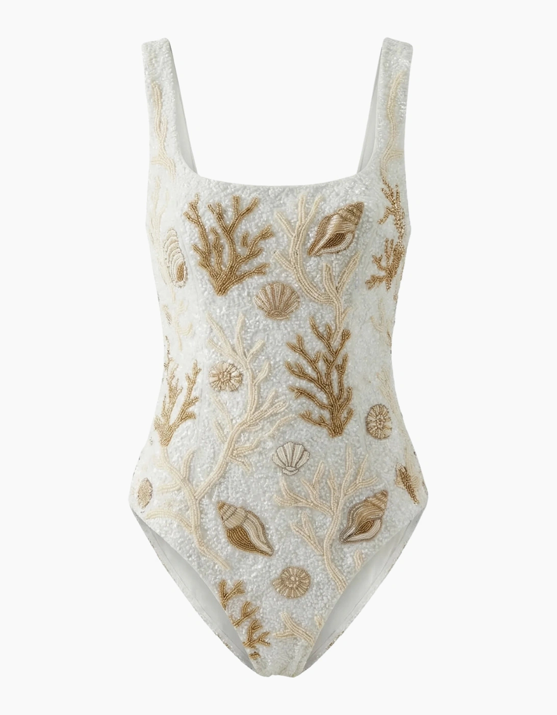 Ocean Treasure White Gold Swimsuit