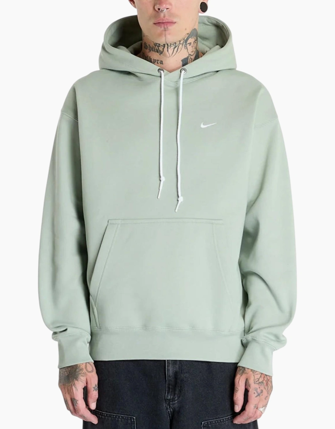 Nike Men's Nike Mens Hoodie Swoosh Pullover Hoodies - Green