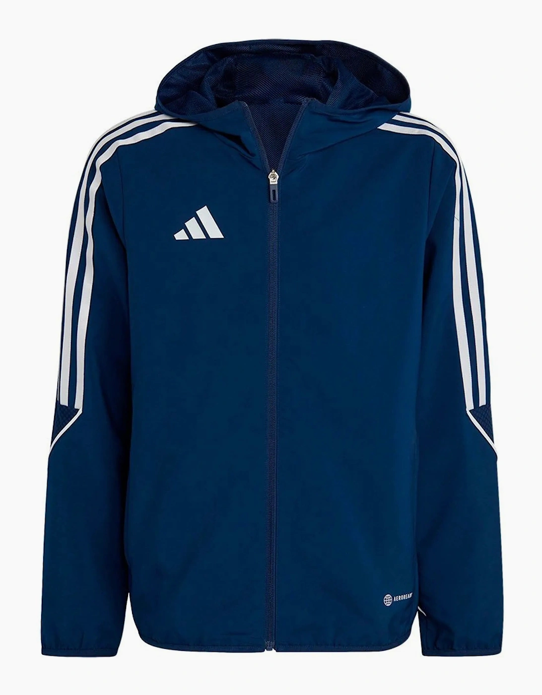 Adidas Kids Tiro 23 Windbreaker Hooded Jacket Navy