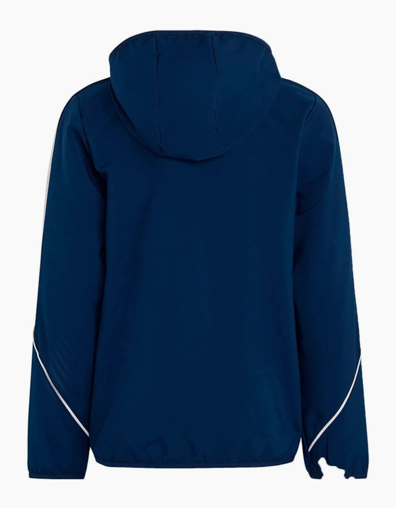 Adidas Kids Tiro 23 Windbreaker Hooded Jacket Navy