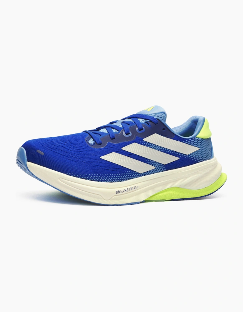 Adidas Supernova Solution 2 Mens Running Shoes Lucid Blue / Zero Metallic / Lucid Lemon