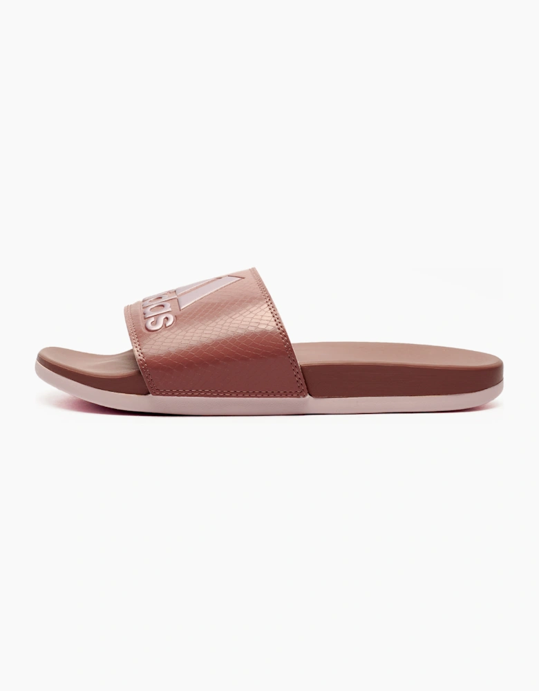 Adidas Adilette Comfort Womens Sliders B Grade Purple / Pink