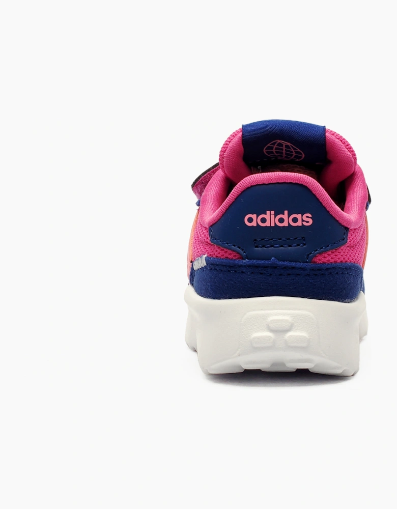 Adidas Run 70s Infant Trainers B Grade Lucid Fuchsia / Bliss Pink / Victory Blue