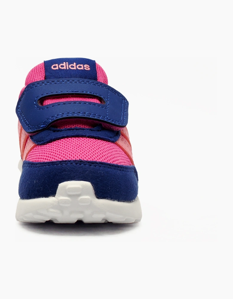 Adidas Run 70s Infant Trainers B Grade Lucid Fuchsia / Bliss Pink / Victory Blue