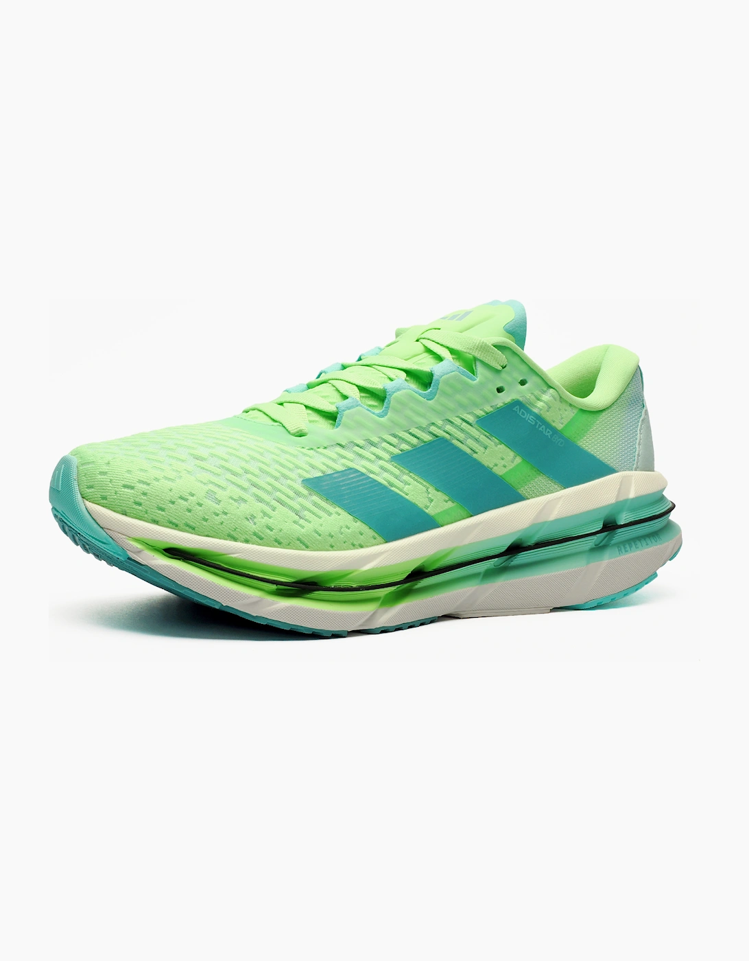 Adidas Adistar BYD Beyond Mens Running Shoes Lime Burst / Mint Tone / Flash Aqua