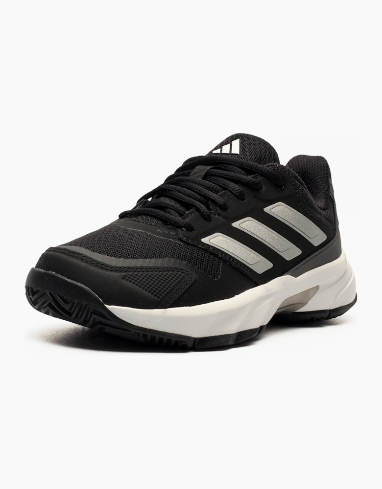 Adidas CourtJam Control Torsion Bounce 3 Womens Trainers B Grade Black / Silver Metallic / Grey